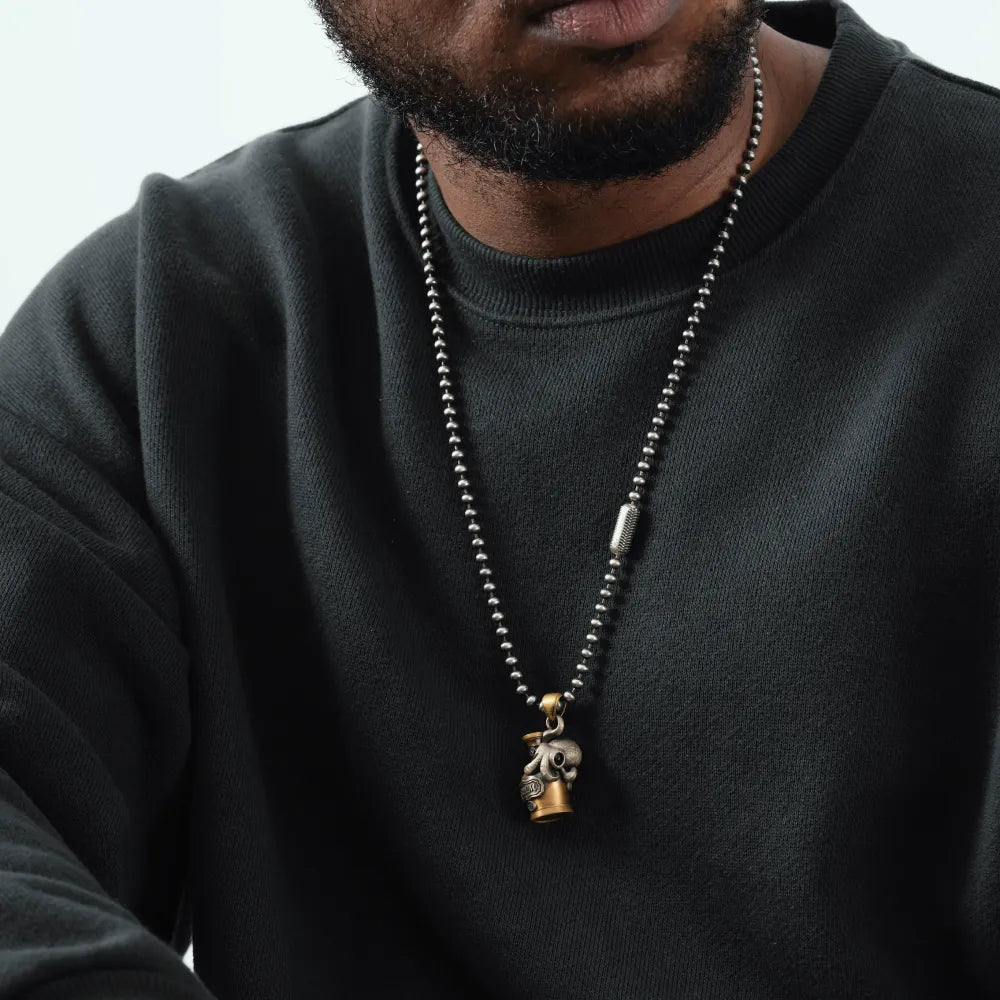 Octopus Capsule Pendant