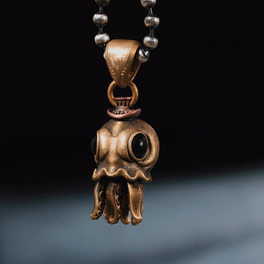 Octopus Kinetic Pendant Details 02