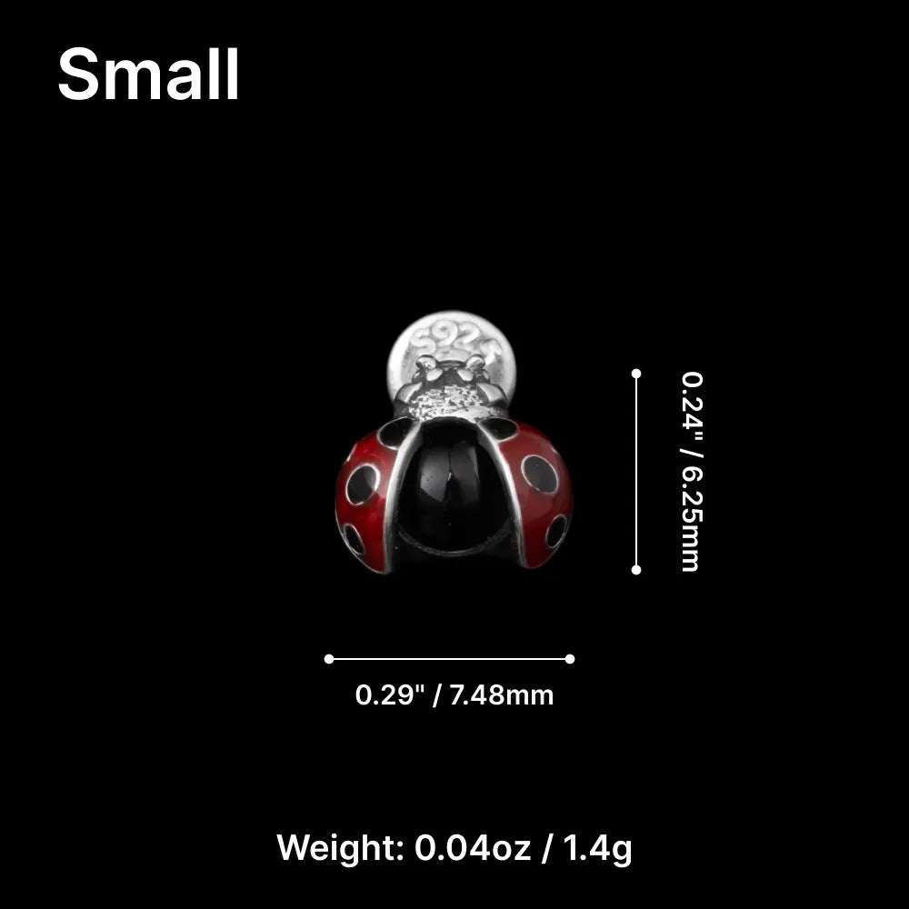 Ladybug Studs