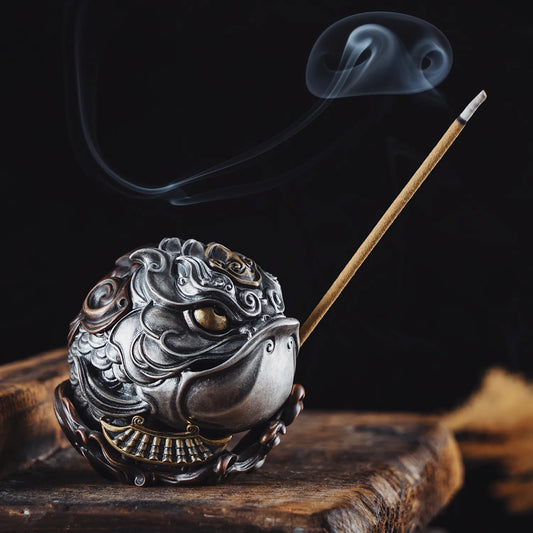 Oxidized Silver Koi Carp Statue Details 06