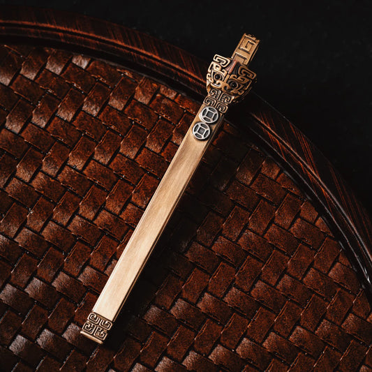 Brass PiXiu Magical Pendant Details 02