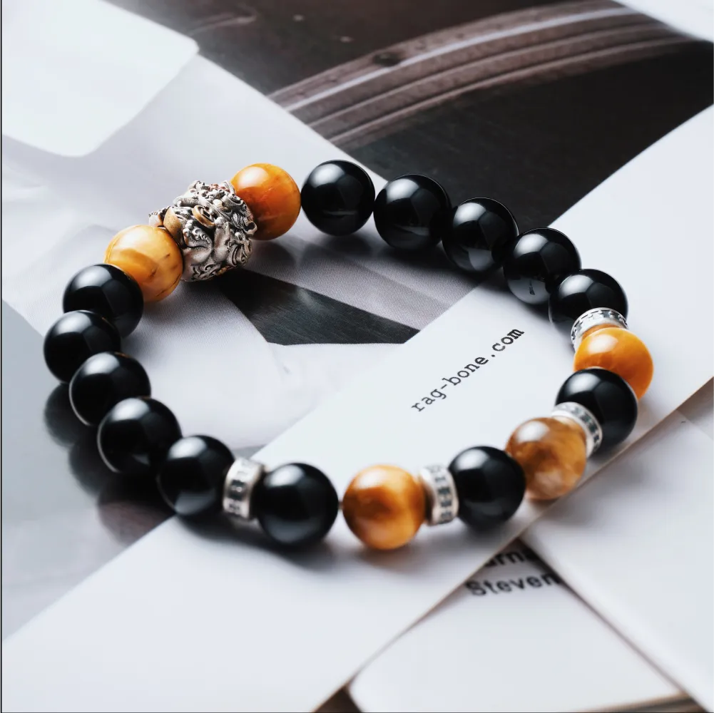 Radiant Shadow Pi Xiu Bracelet Details08