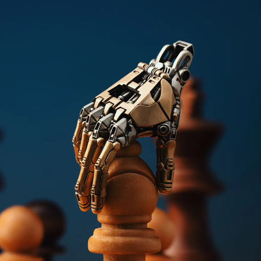 Mechanical Hand Pendant Detail 02