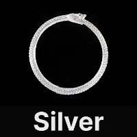 Ouroboros Bracelet Silver & Black Zircon