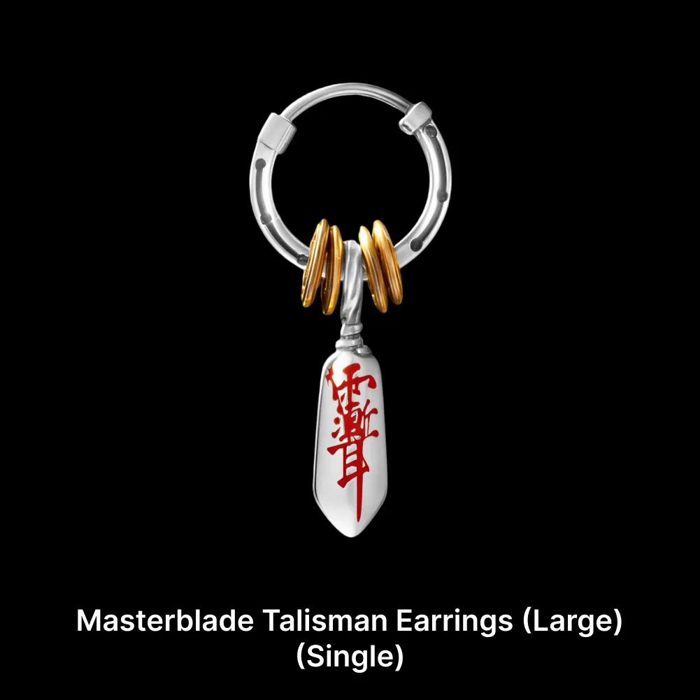 Masterblade Talisman Earrings (Large)