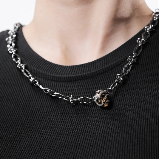 Skull & Snake Phantomlink Necklace