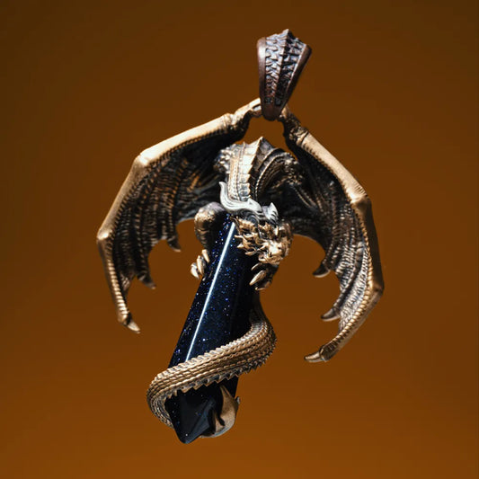 Skybound Dragon Pendant Details 02