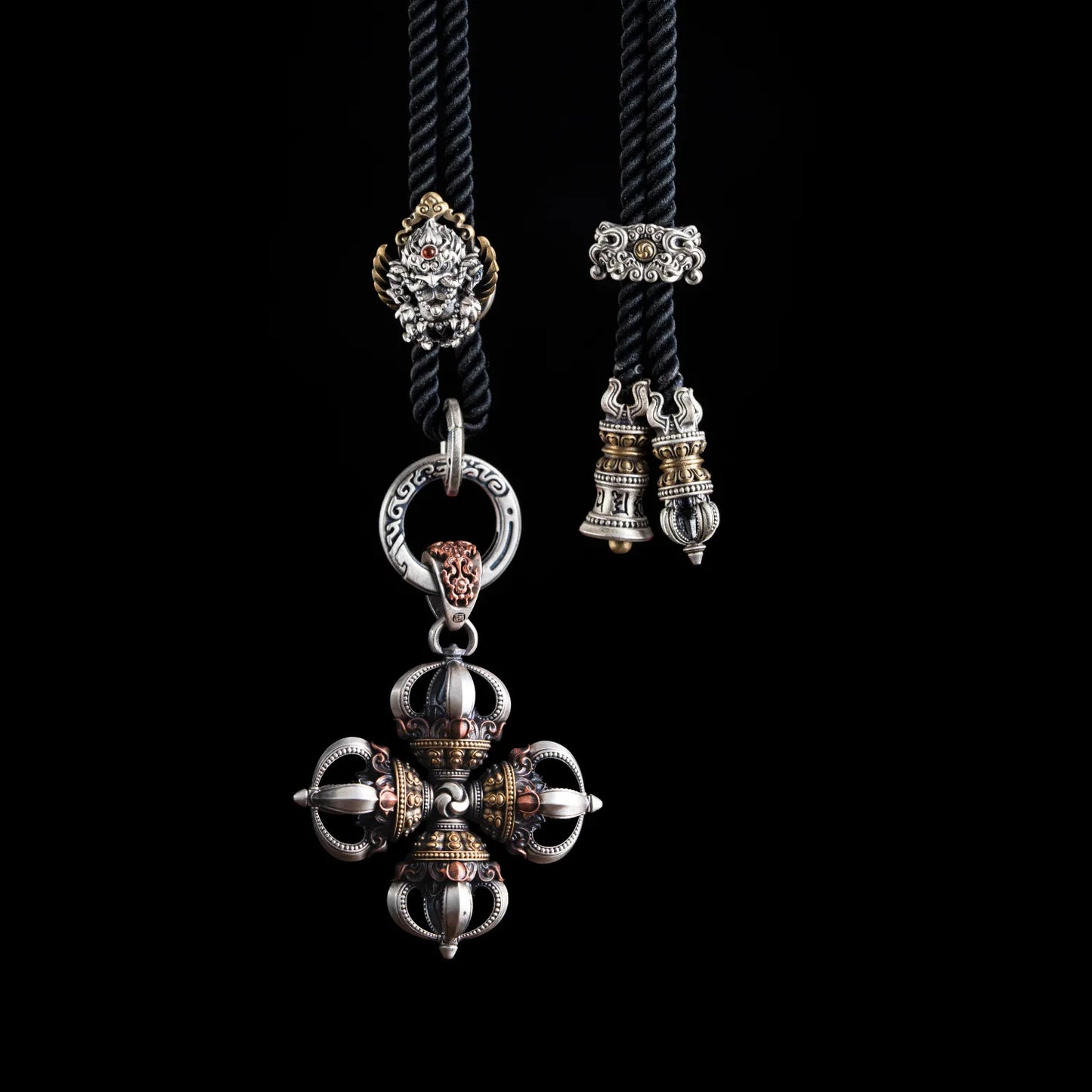 Vajra Cross Pendant 2.0