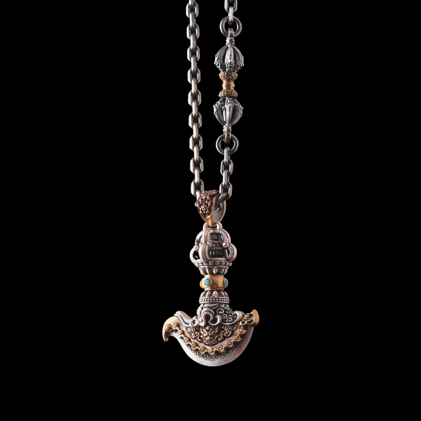 Vajra Axe Blade Pendant