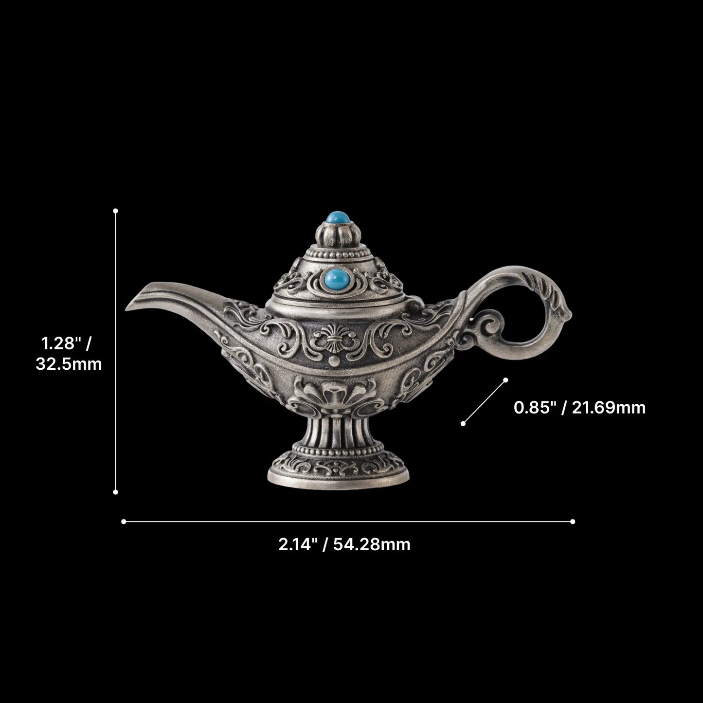 White Bronze Magic Lamp Pendant Parameter