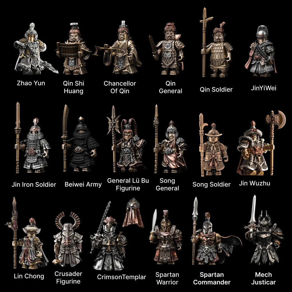 White Bronze With Bronze Mech Justicar Details 17