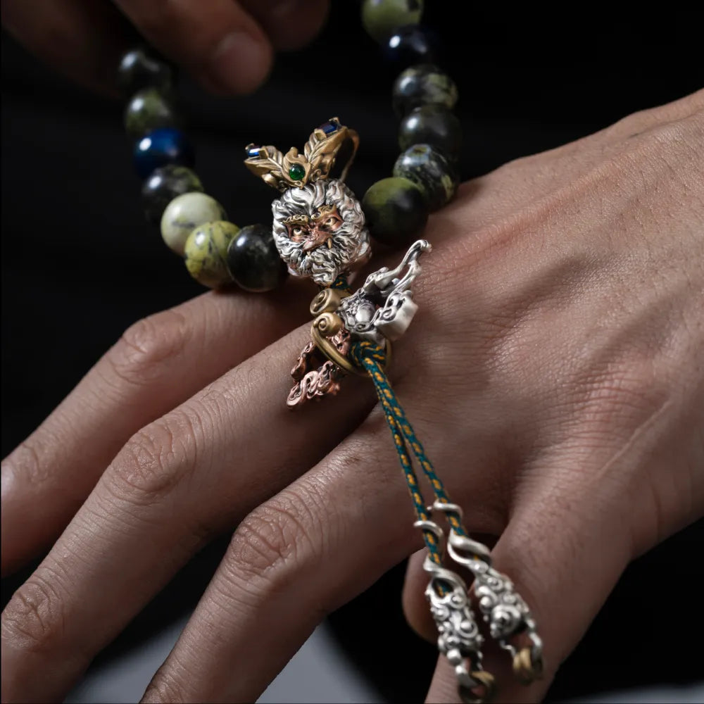 WuKong Forest-Green Bracelet