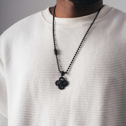 Snake Scale Ball Chain Necklace - 4mm