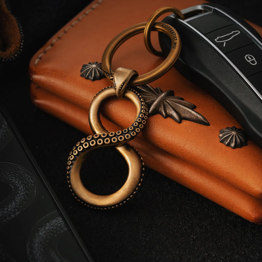Octopus Infinity Keychain