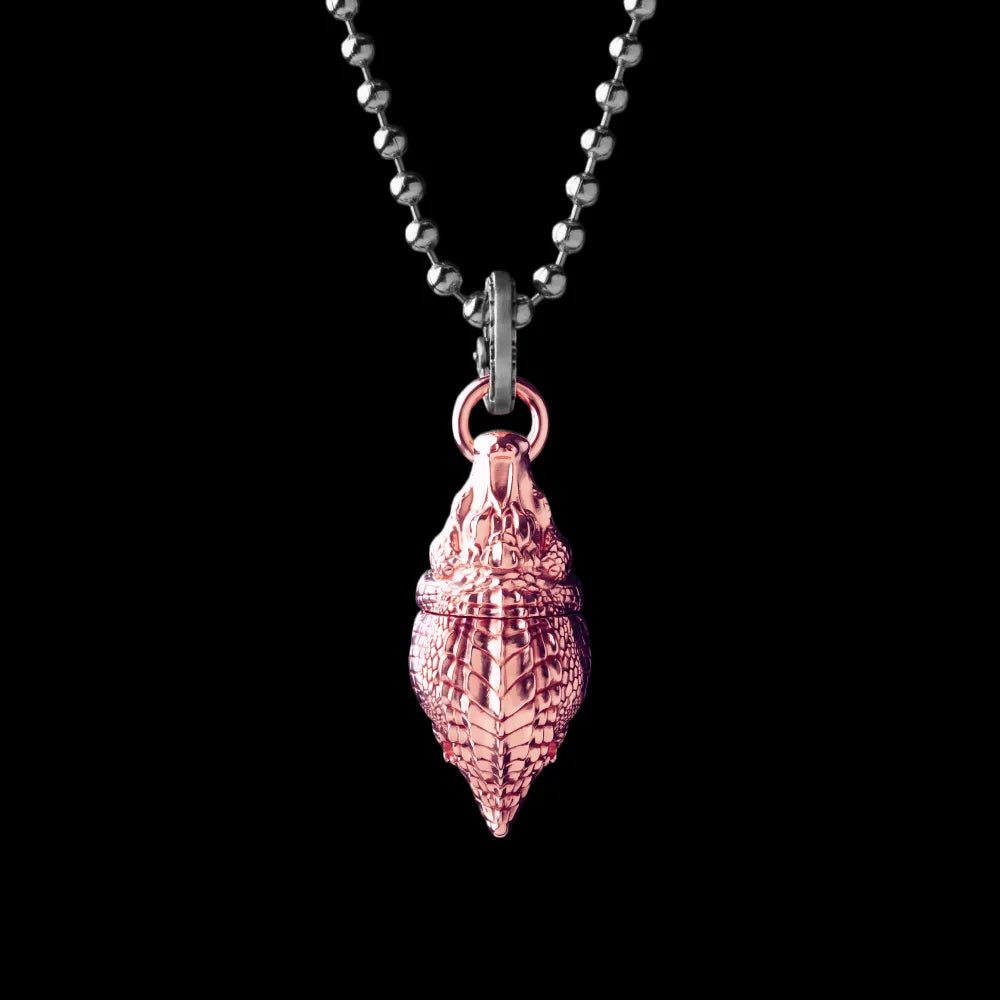 With Titanium Steel Ball Chain Necklace
