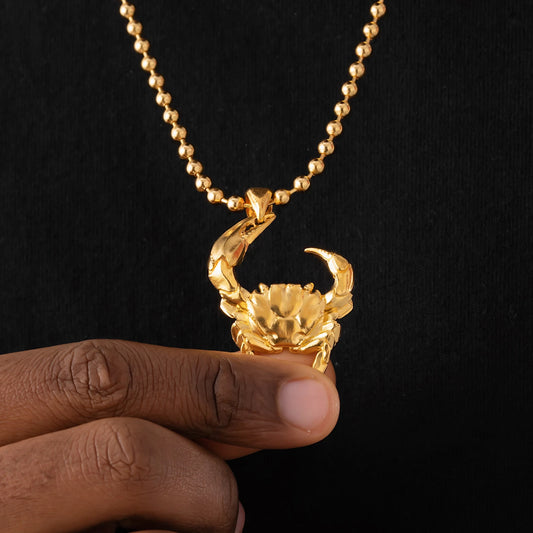 Snake Scale Ball Chain Necklace - 4mm