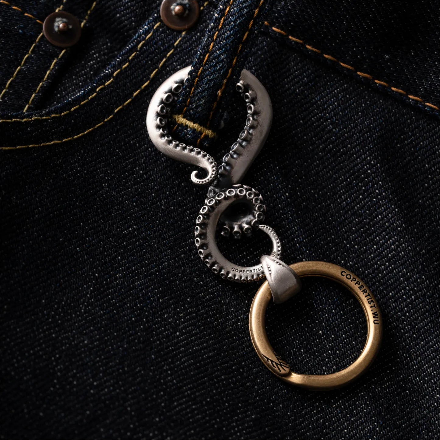 Octopus Tentacle Keychain