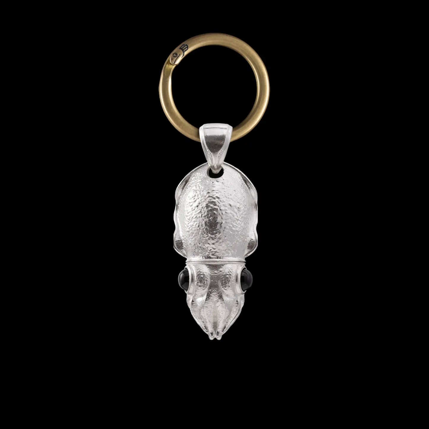 Customized Silver Cuttlefish Box Opener Pendant with key ring