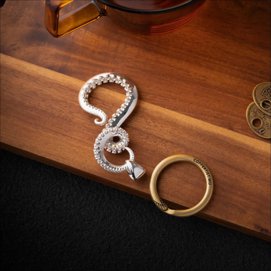 Octopus Tentacle Keychain