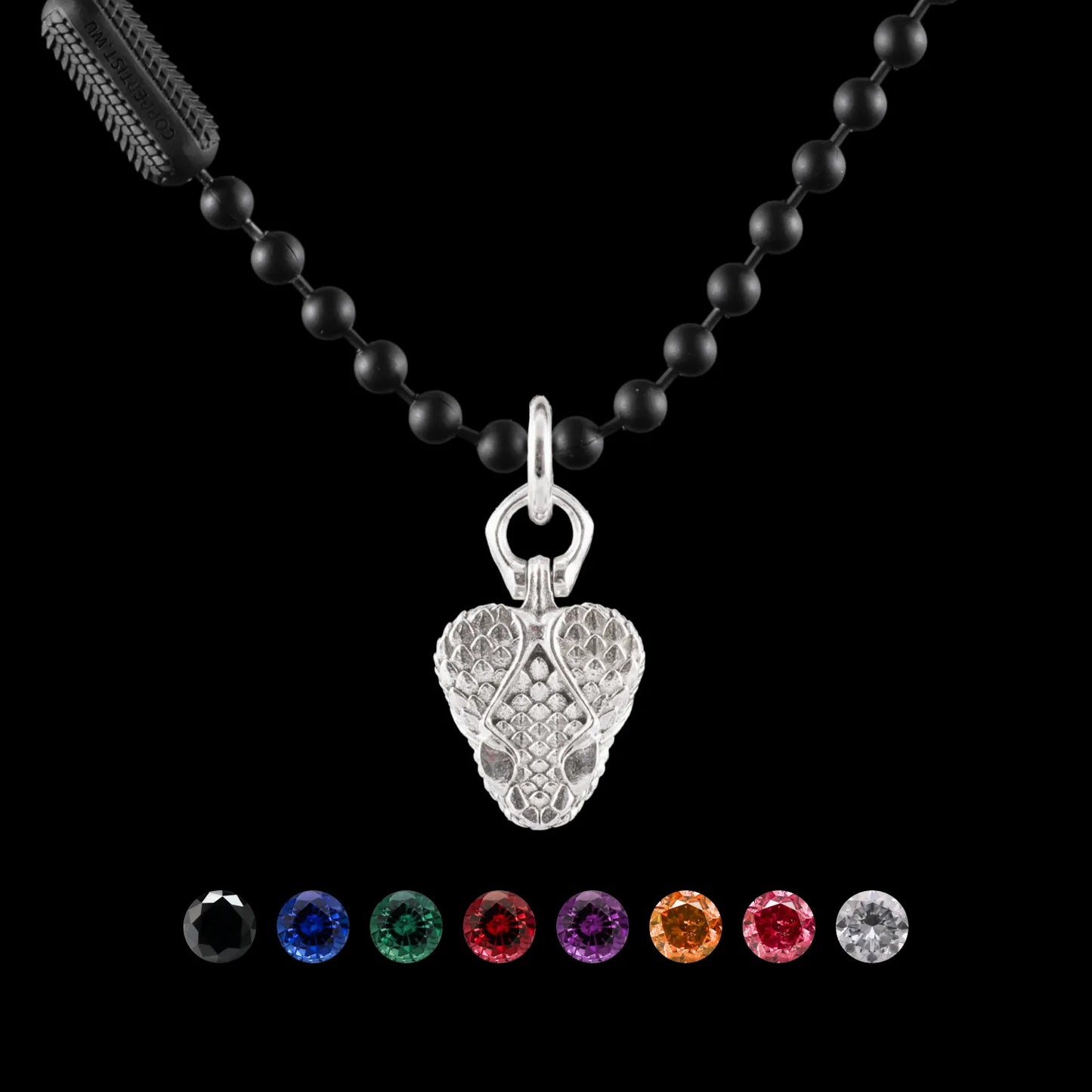 Rattlesnake Head Charm