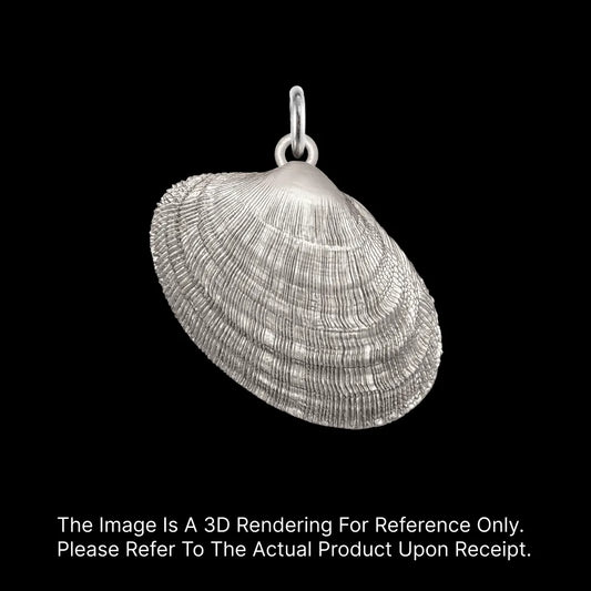 Customized Silver Shell Pendant