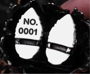 Grimwing Marshal base showing the serial-number area; no engraved number visible in this photo