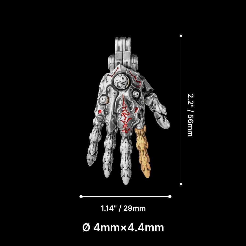 Taoist Mechanical Hand Pendant