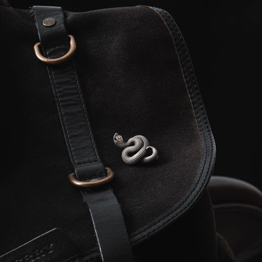 Hognose Snake Brooch