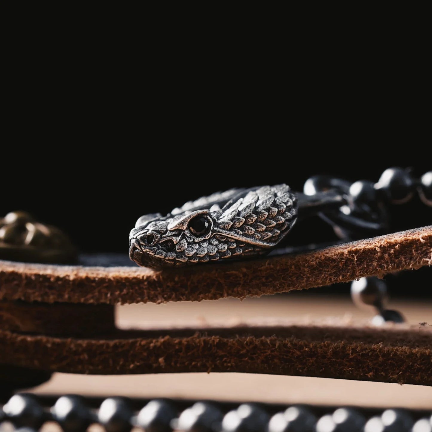 Rattlesnake Head Charm