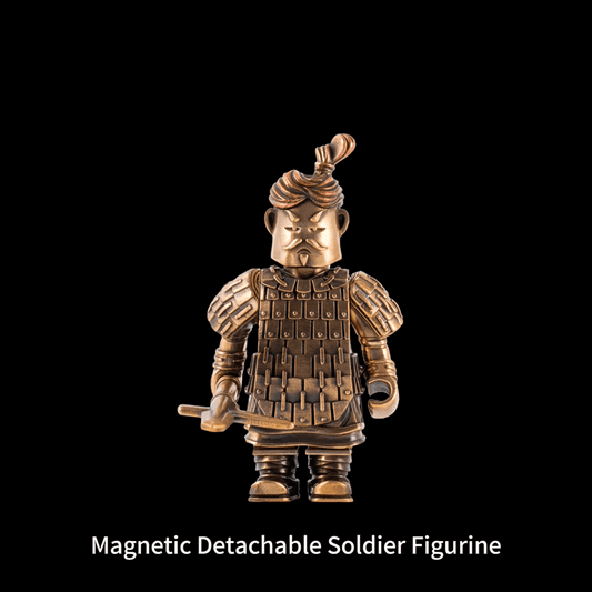 Magnetic Detachable Qin Soldier Figurine