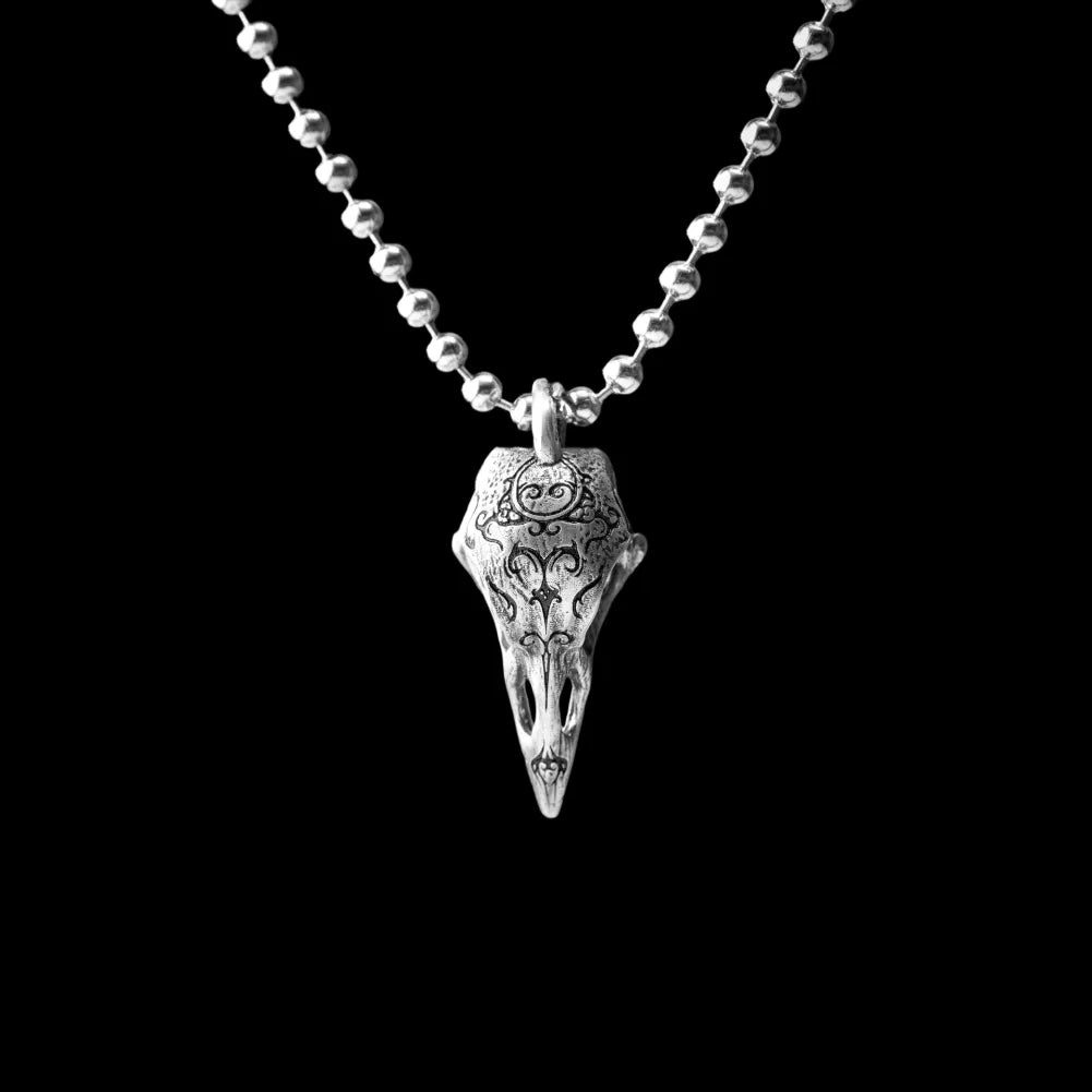 With Titanium Steel Ball Chain Necklace
