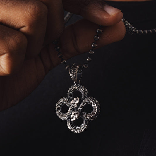 Double Snake Pendant