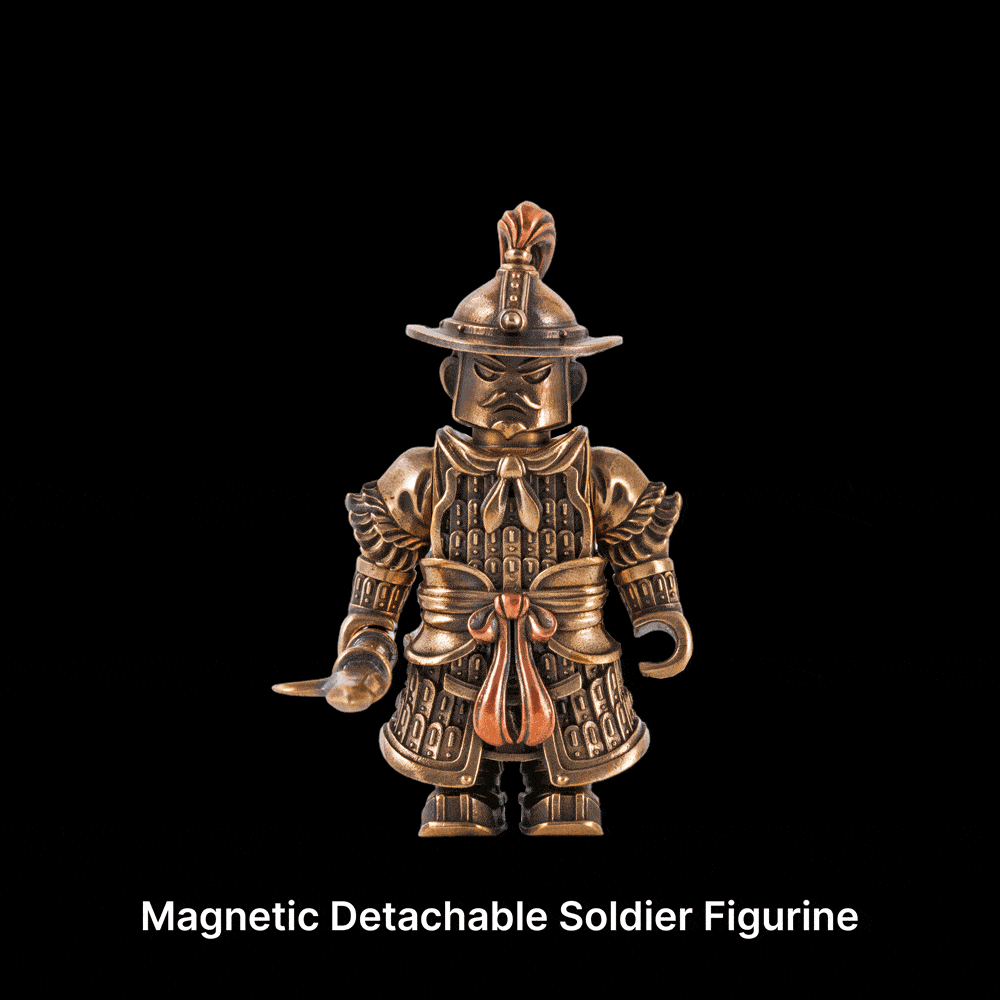 Modular Song Soldier Figurine Interchangeable Weapons COPPERTIST WU Modular Song Soldier Figurine Interchangeable Weapons COPPERTIST WU