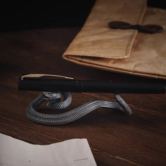 Rattlesnake Pen Holder