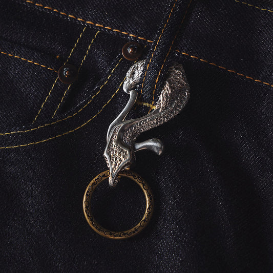 Silver Golden Eagle Keychain 7