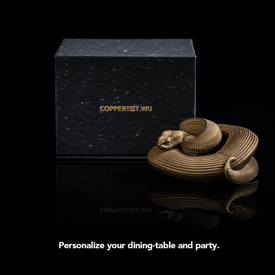 Viper Bottle Opener Package#Brass