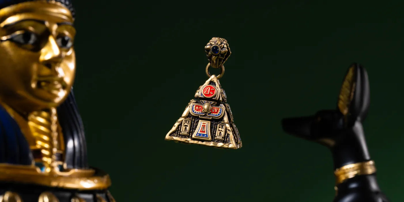 Oracle Pyramid Oracle Pyramid Pendant – Rotating Necklace for Spiritual Guidance ...