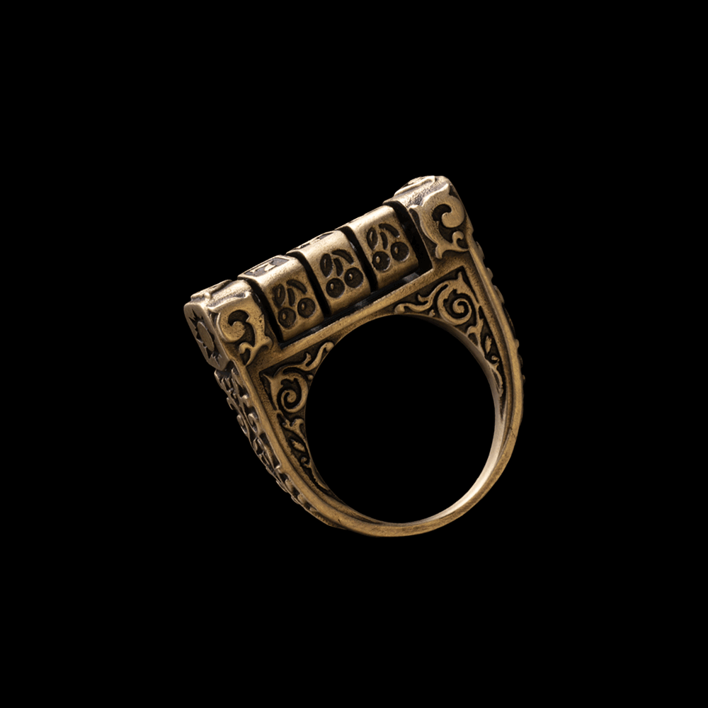 Fidget Rings for Anxiety Relief – Brass & Silver Spinner Jewelry ...
