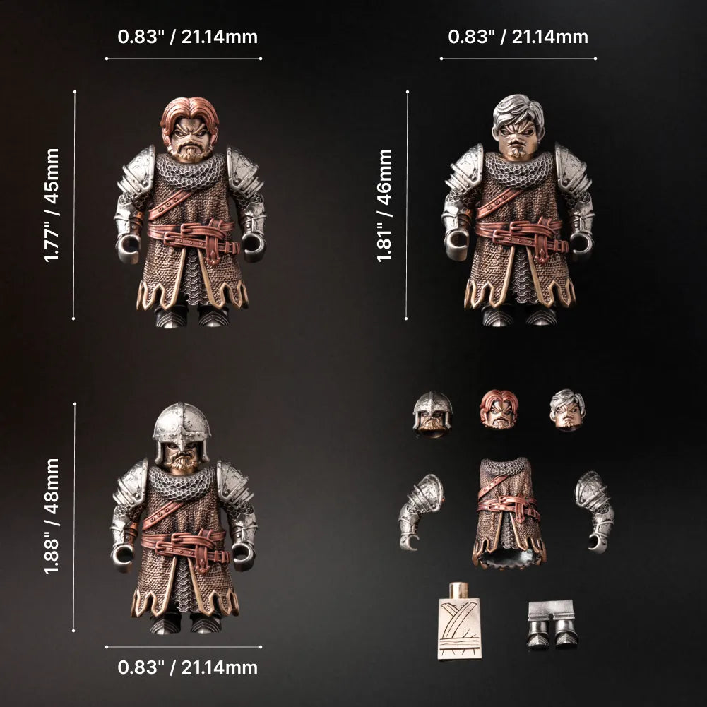 The Unnamed: Medieval Infantry dimensions