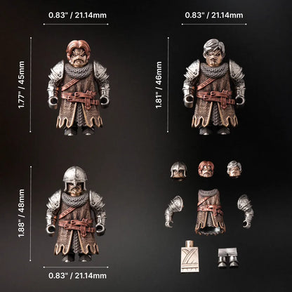 The Unnamed: Medieval Infantry dimensions