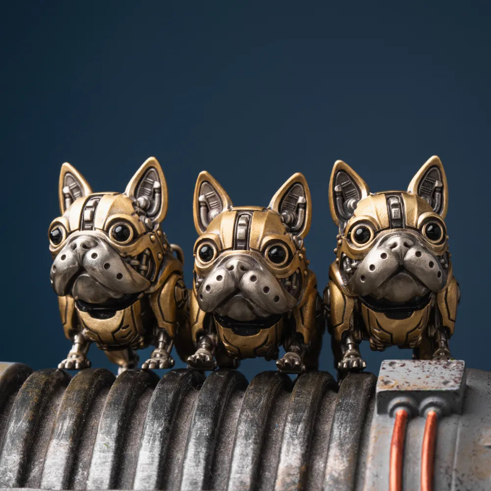 Mecha Bully Brass White Bronze Hero