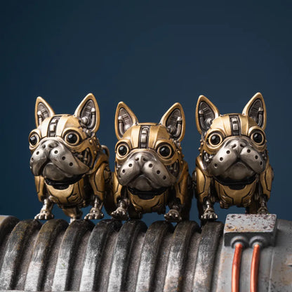 Mecha Bully Brass White Bronze Hero