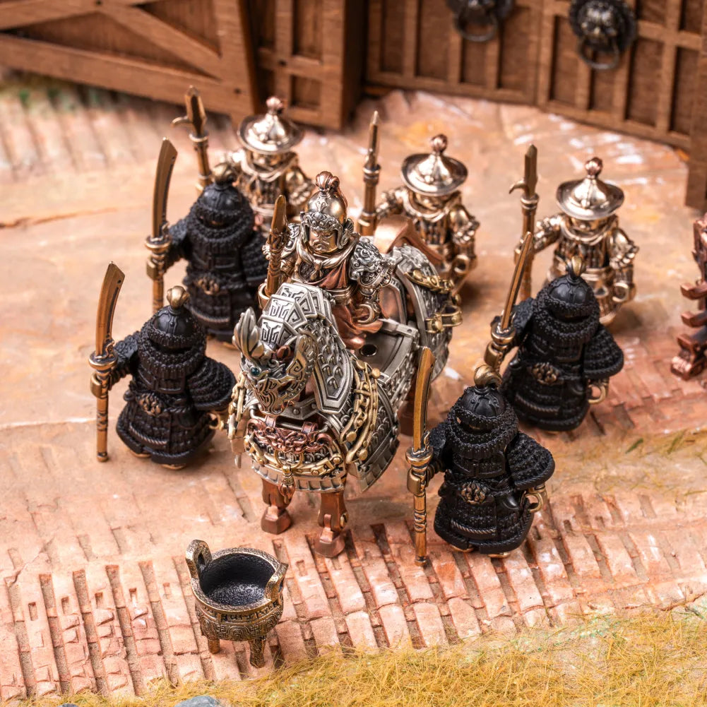 03 Ancient Chinese Ding Battlefield Centerpiece