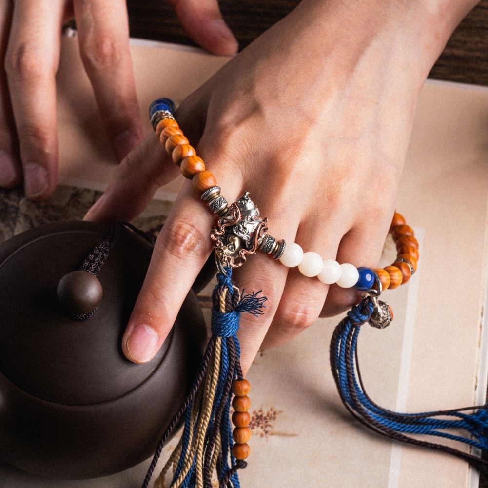 Snail Three-Way Bead - Finding the Way style worn on wrist