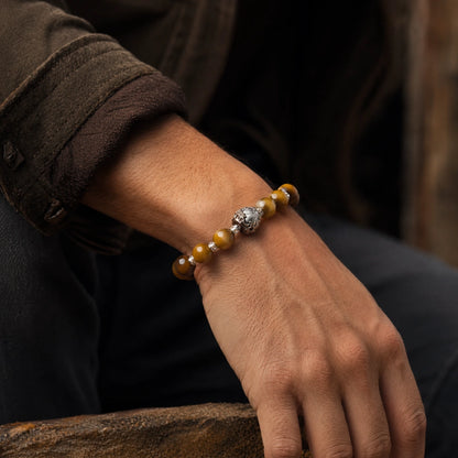 Golden Current Bracelet Casual Wrist Lifestyle