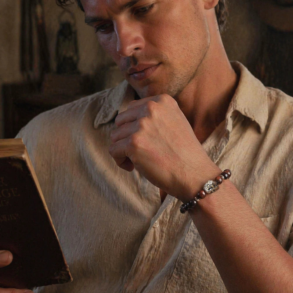 Mountain Guardian Bracelet Reading Wrist Lifestyle