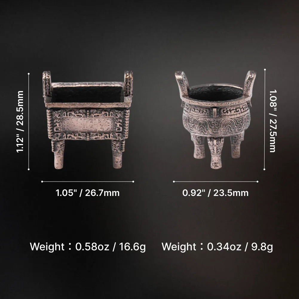 07 Ancient Chinese Ding Size and Weight