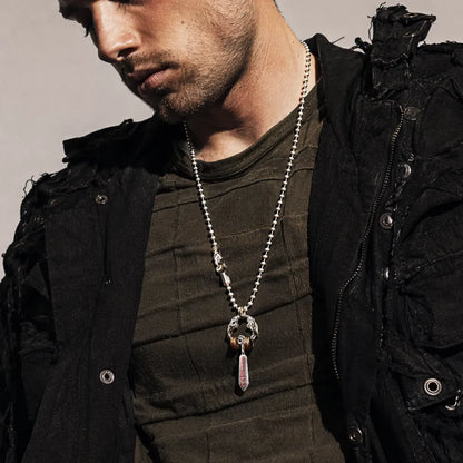 Masterblade Talisman Pendant Male Model Black Jacket
