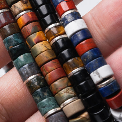 Earthbound Bracelet Collection Four Style Natural Stone Detail
