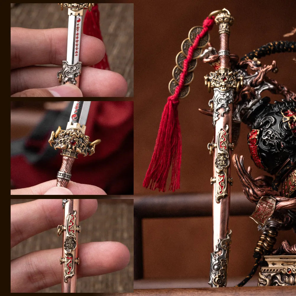 Xuantian Sword Close Up Detail Collage